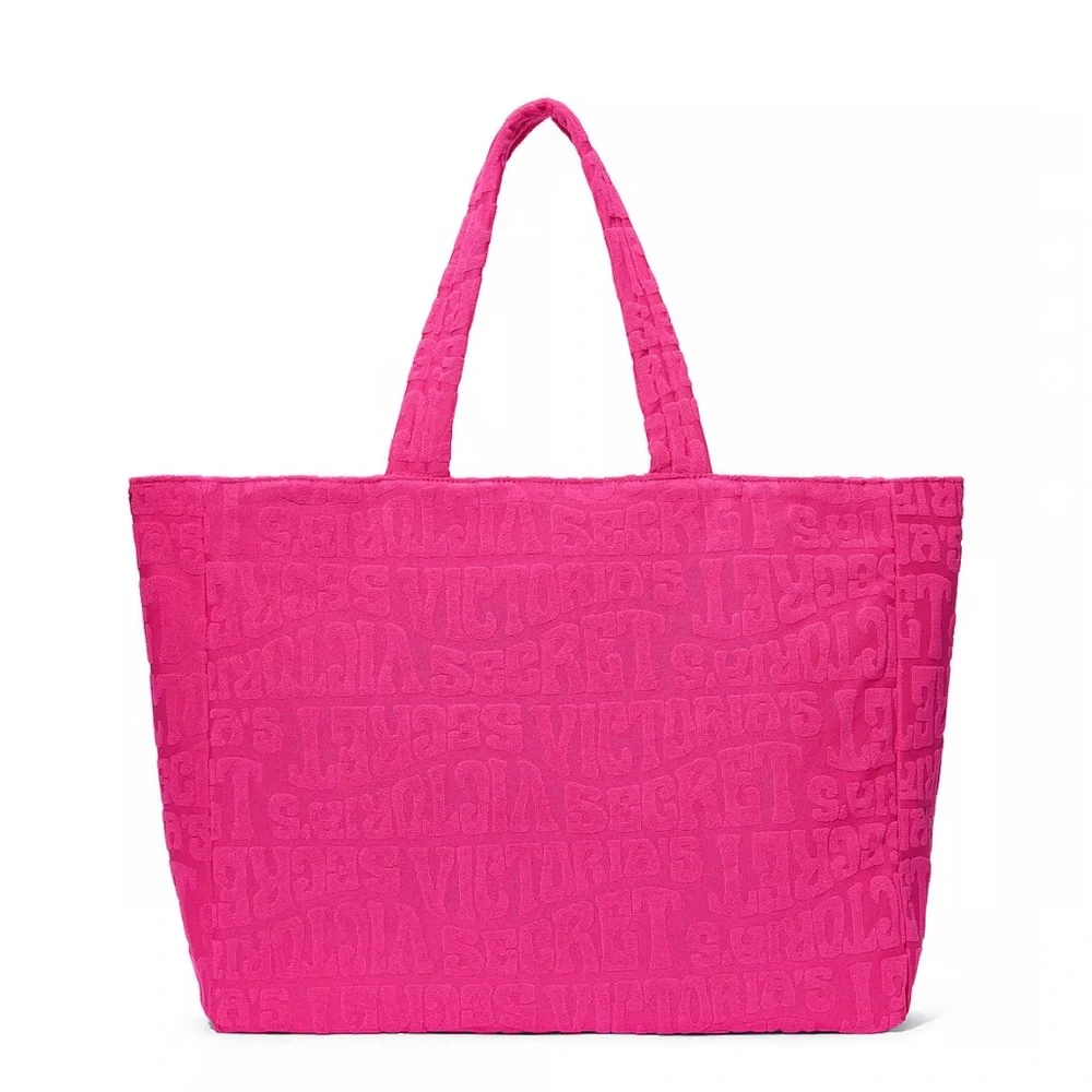 NWT‼️VICTORIA'S SECRET Terry Tote - Picture 4 of 4